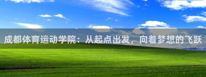 球派体育下载免费：成都体育运动学院：从起点出发，向着梦想的飞跃